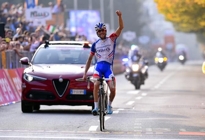 Pinot riporta in terra di Francia il Giro di Lombardia dopo aver fatto il pieno alla Milano-Torino (foto Bettini)