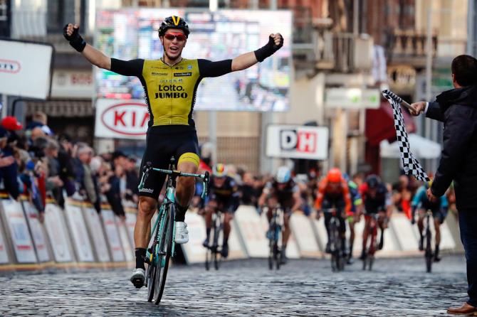 Lolandese Danny Van Poppel si impone nella corsa dedicata al corridore belga Frank Vandenbroucke, prematuramente scomparso nel 2009 (foto Bettini)