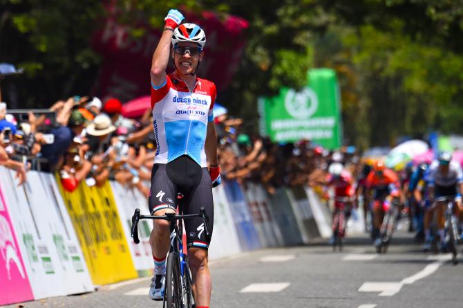 Sorpresa Jungels a Medellín, beffati i velocisti (foto Bettini)