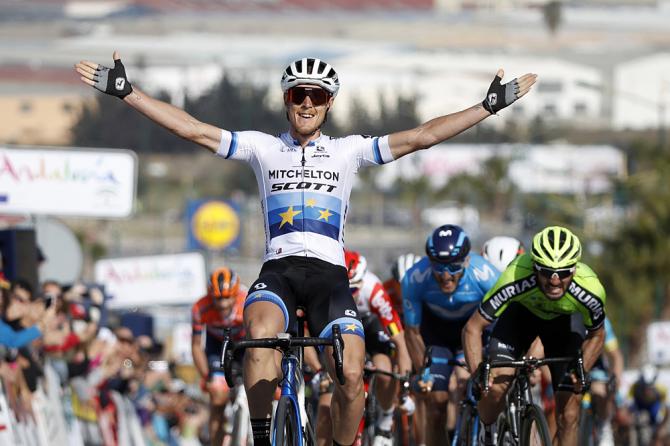 Matteo Trentin mette i sigilli alla Vuelta a Andalucía 2019 imponendosi nella frazione conclusiva (foto Bettini)