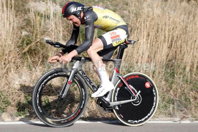 Wellens vola anche a crono e vince la terza tappa della Vuelta a Andalucía (foto Bettini)