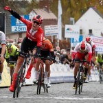 NOKERE KOERSE 2019, VINCE CEES BOL. BRUTTA CADUTA PER VAN DER POEL