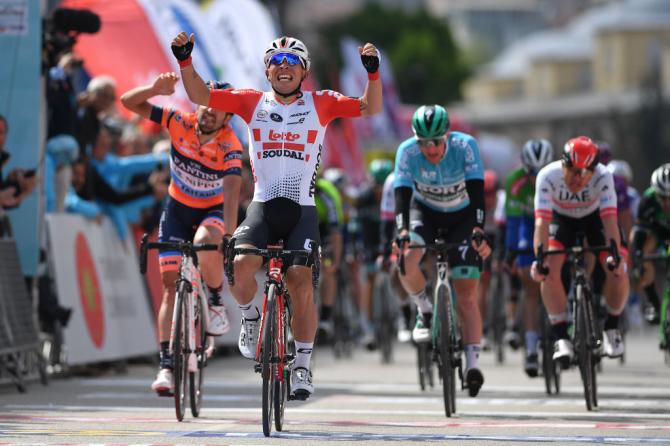 Laustraliano Caleb Ewan si impone nella quarta frazione del Giro di Turchia (Getty Images)