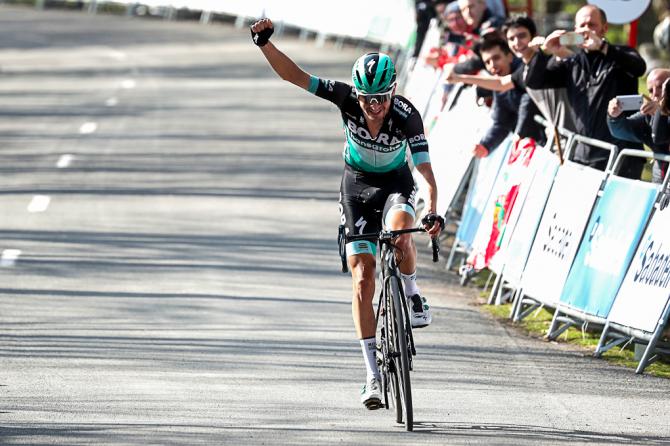 Hanno cannibalizzato ledizione 2019 del Giro dei Paesi Baschi i corridori della Bora-Hansgrohe: dopo le tre affermazioni di Maximilian Schachmann arriva quella decisiva di Emanuel Buchmann nella frazione regina di Arrate (foto Bettini)