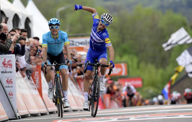 Per il secondo anno consecutivo Julian Alaphilippe fa sua la Freccia Vallone (foto Bettini)