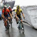 FUOCO E FIAMME IN ALTA QUOTA MA TRA NIBALI E ROGLIC È GUERRA FREDDA