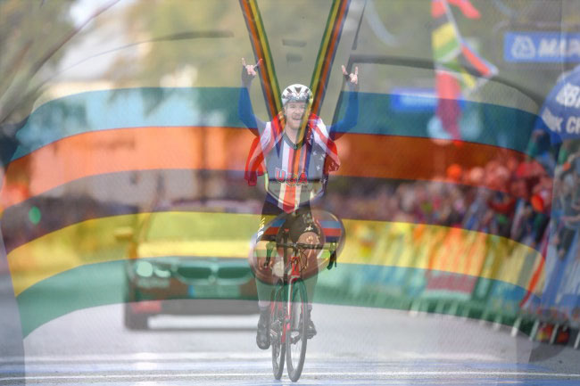 Quinn Simmons vince il mondiale su strada riservato alla categoria juniores (Getty Images Sport)