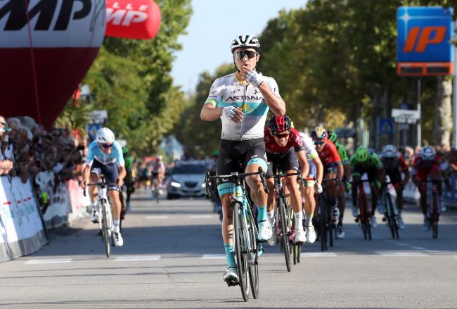 Due giorni dopo la vittoria alla Coppa Sabatini Alexey Lutsenko vince anche il Memorial Pantani (foto Bettini)