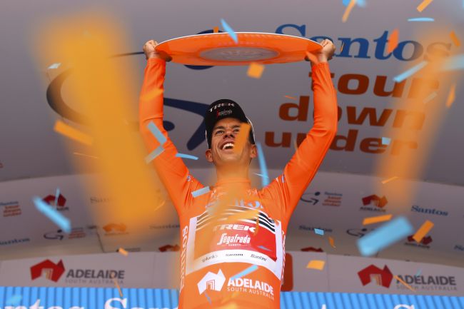 Willunga stavolta non è sua, ma la soddisfazione per Richie Porte è tanta: sua la 22a edizione del Tour Down Under (foto Bettini)