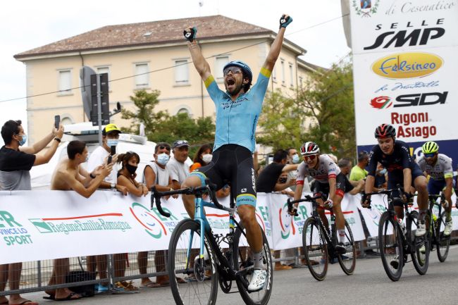 Fabio Felline torna alla vittoria nella corsa dedicata allìndimenticato scalatore romagnolo (foto Bettini)
