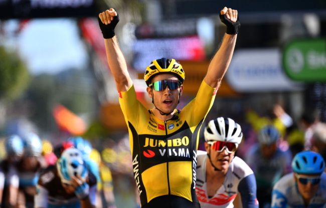 Il bis di Van Aert arriva nella pazza tappa di Lavaur (Getty Images Sport)