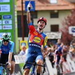 CICCONE INAUGURA IL TOUR OF THE ALPS, TAPPA E MAGLIA A SAN LORENZO DORSINO