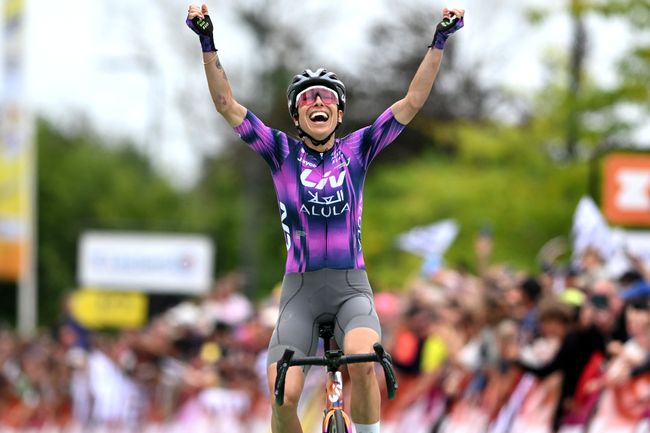  Mavi García vince la seconda tappa del Tour femminile (foto Szymon Gruchalski/Getty Images)
