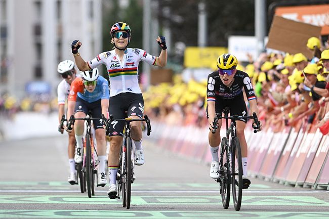 Kimberley Le Court Pienaar vince la quinta tappa del Tour femminile (foto Szymon Gruchalski/Getty Images)