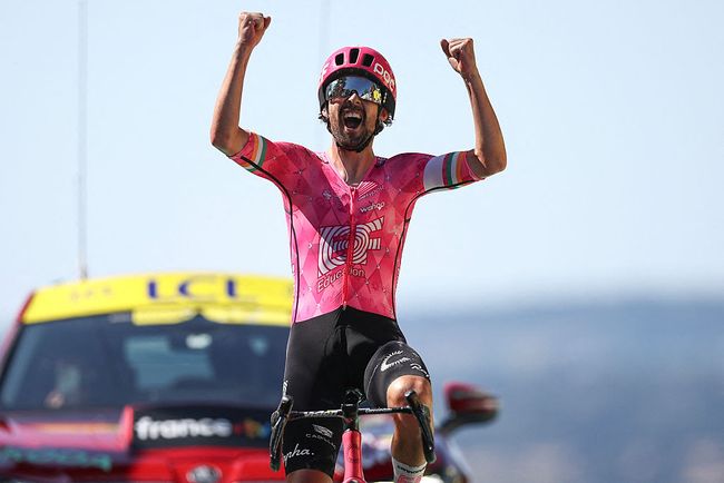 Ben Healy vince la sesta tappa del Tour (foto Anne Christine Poujoulat / AFP via Getty Images)
