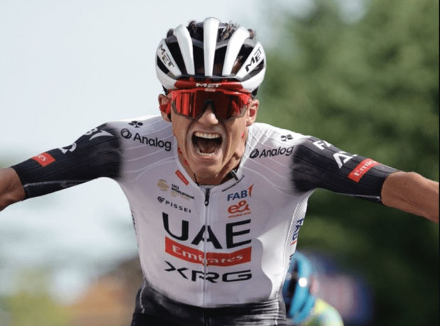 Del Toro vince a Larciano la 47a edizione del GP Industria & Artigianato (foto UAE Team Emirates)