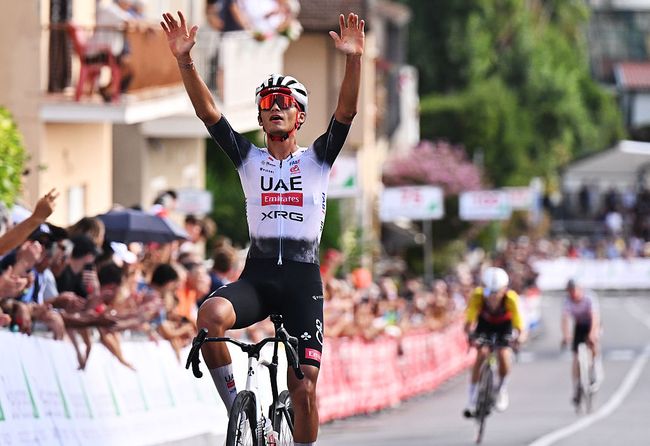 Del Toro completa il triplete toscano imponendosi nella Coppa Sabatini (foto Luc Claessen/Getty Images)