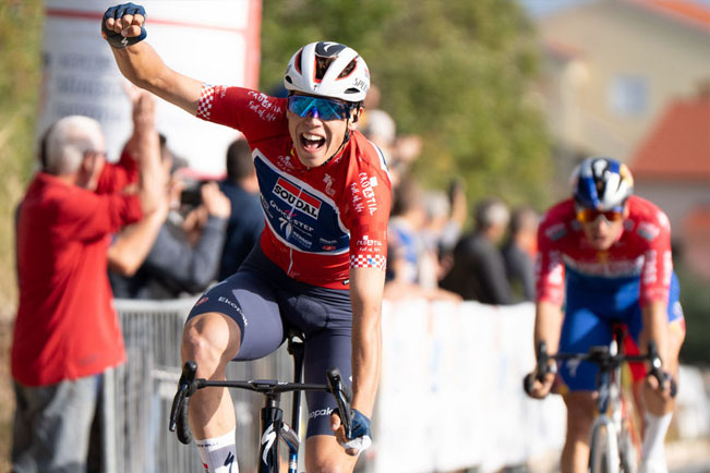 Bis di Magnier sulle strade della CRO Race (www.soudal-quickstepteam.com)