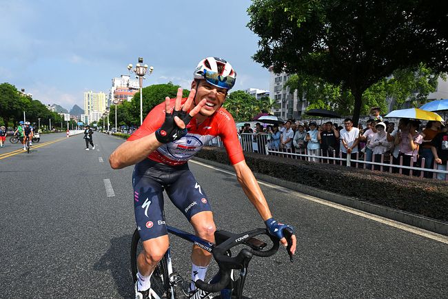 Magnier continua a mietere successi in Cina: sua anche la quarta tappa del Tour of Guangxi (Foto Tim de Waele/Getty Images)